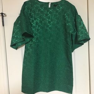 Please Sleeve Jaquard Dress - Nasty Gal